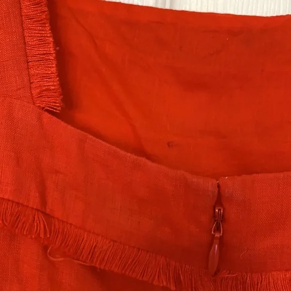 J. Crew Linen Fringe Tank Top - Picture 8 of 12